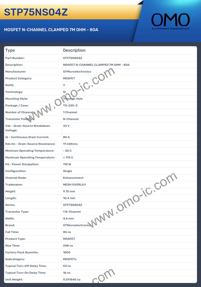 STP75NS04Z