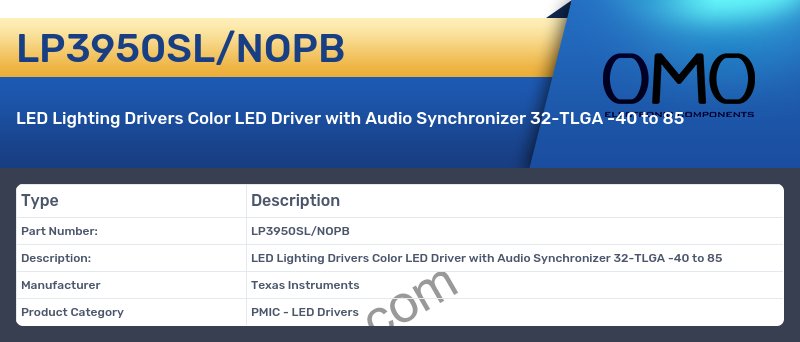 LP3950SL/NOPB