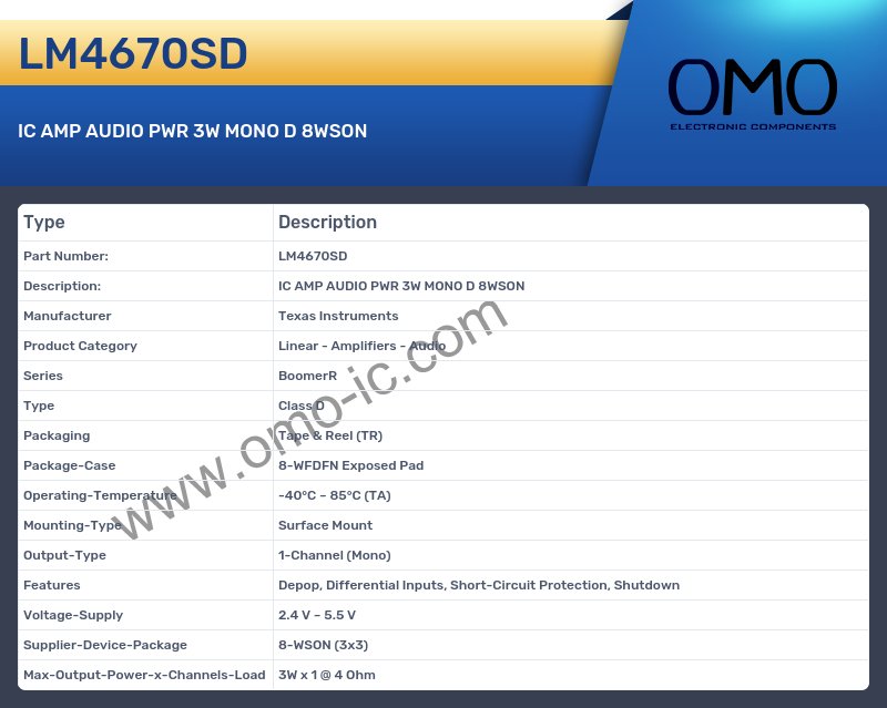 LM4670SD