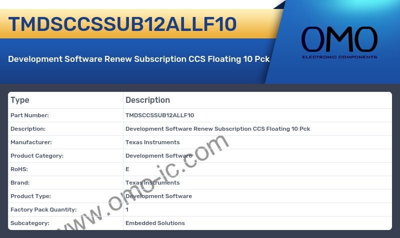 TMDSCCSSUB12ALLF10