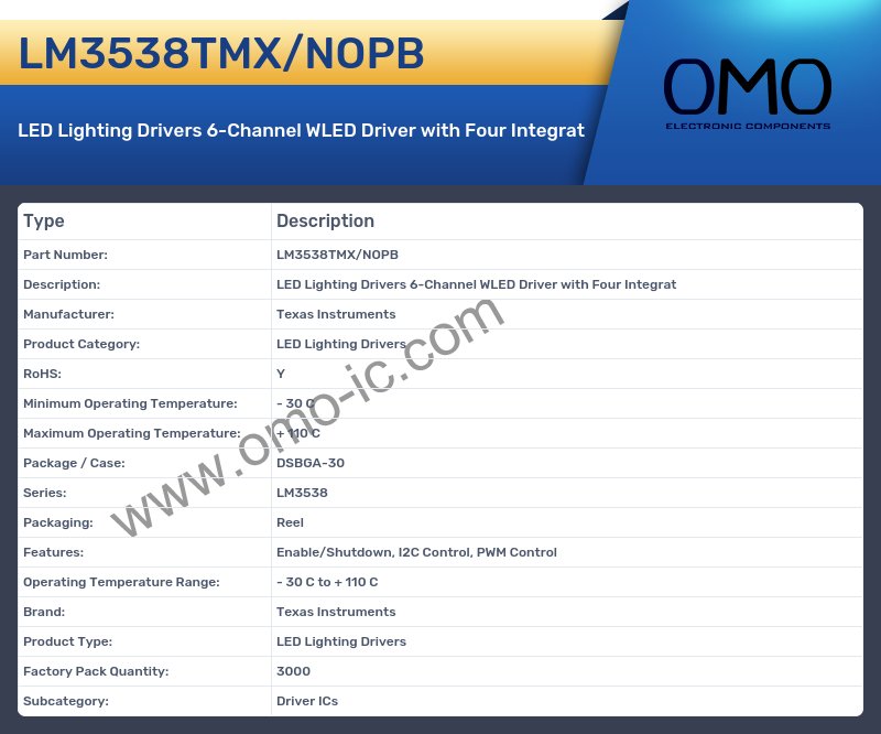 LM3538TMX/NOPB