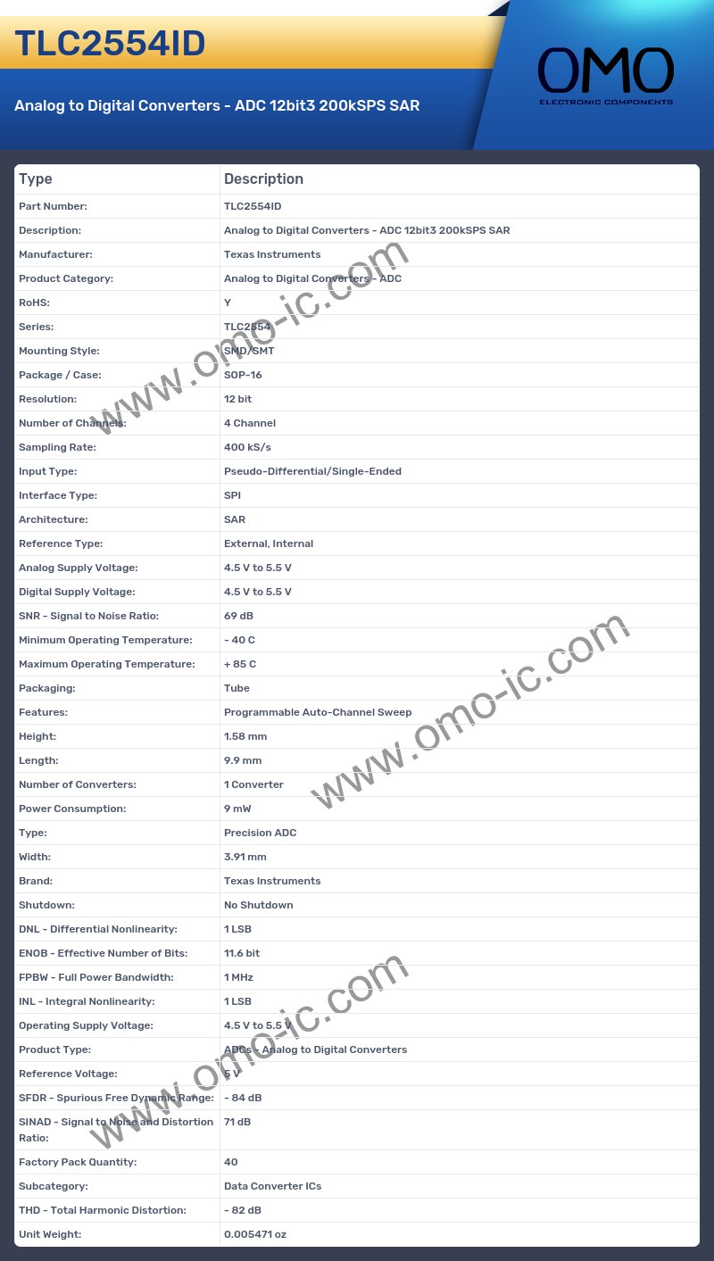 TLC2554ID