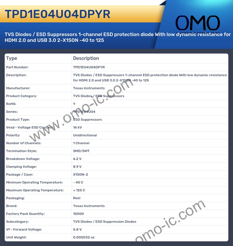 TPD1E04U04DPYR