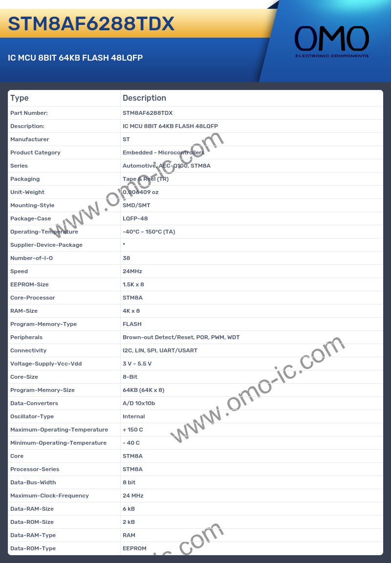 STM8AF6288TDX