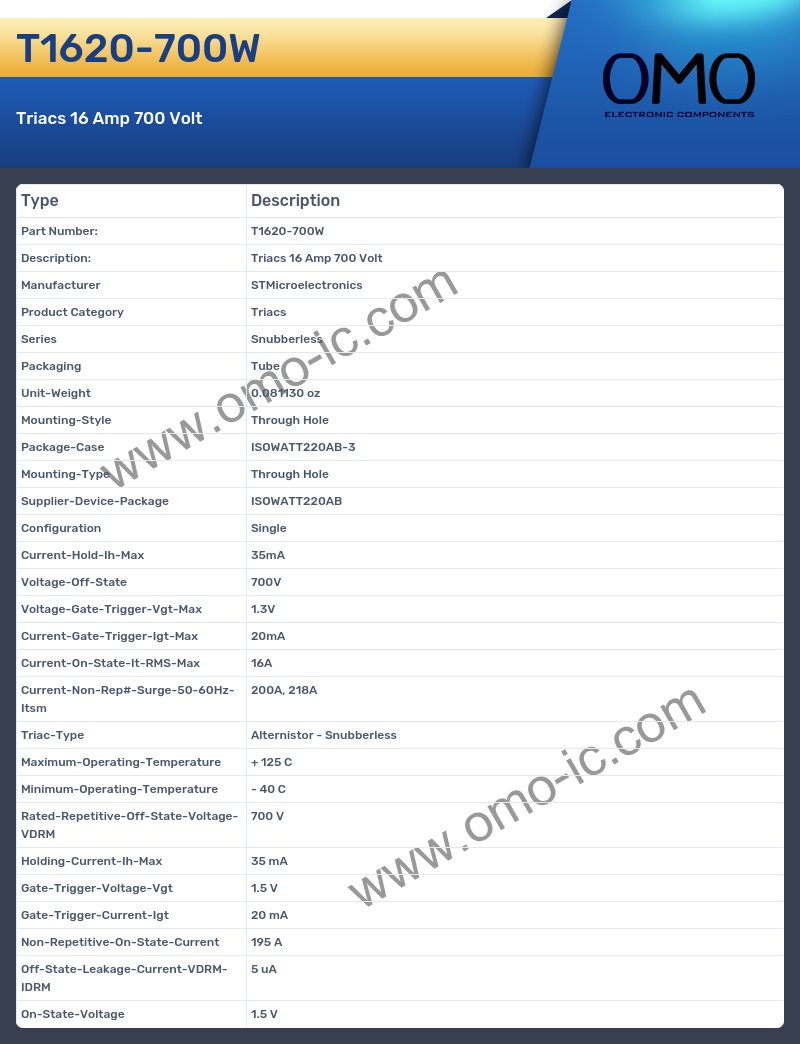 T1620-700W
