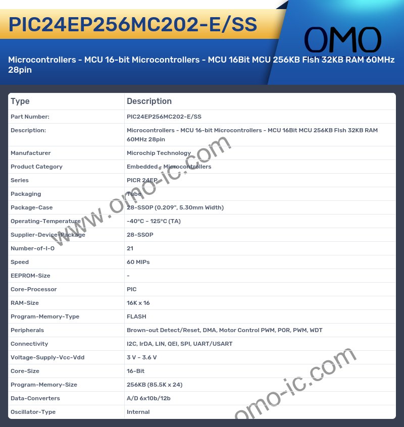 PIC24EP256MC202-E/SS