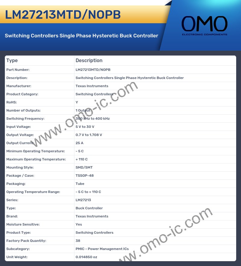 LM27213MTD/NOPB