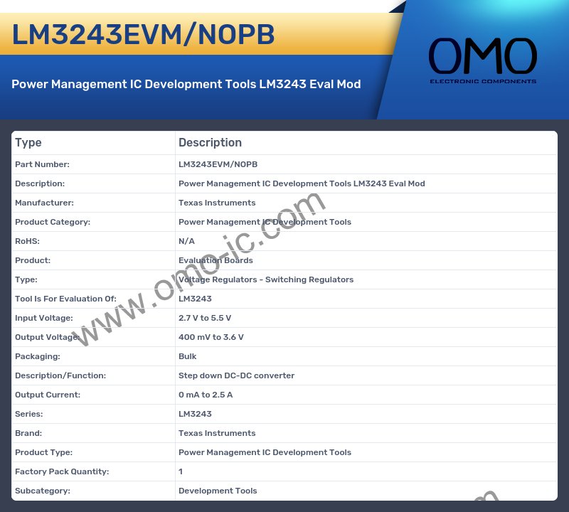 LM3243EVM/NOPB