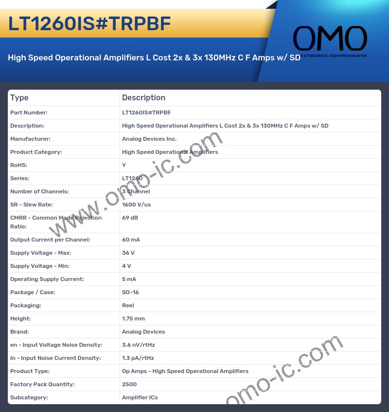LT1260IS#TRPBF