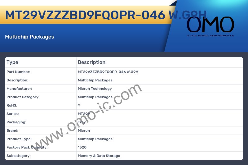 MT29VZZZBD9FQOPR-046 W.G9H