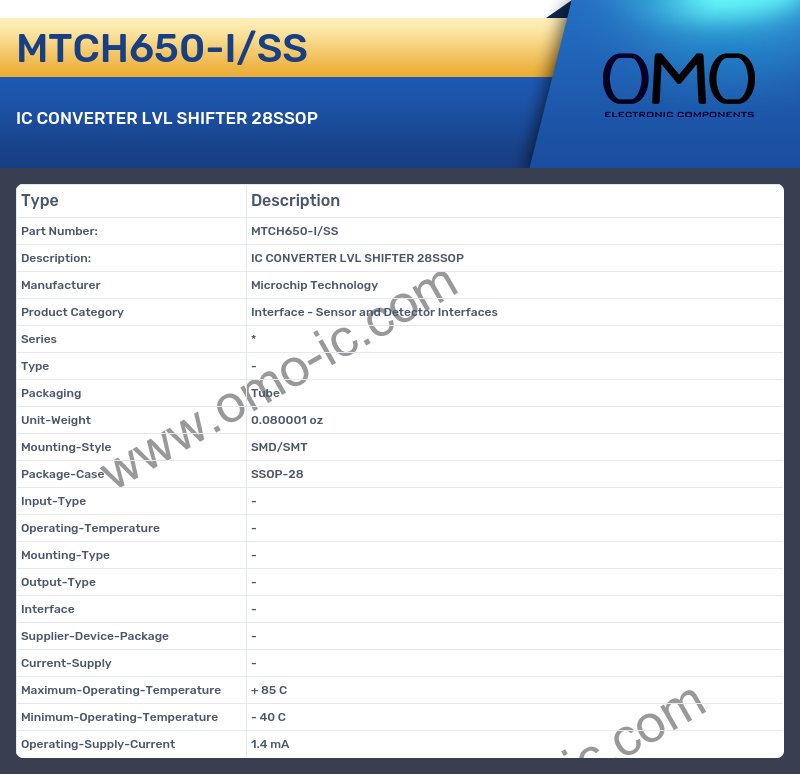 MTCH650-I/SS