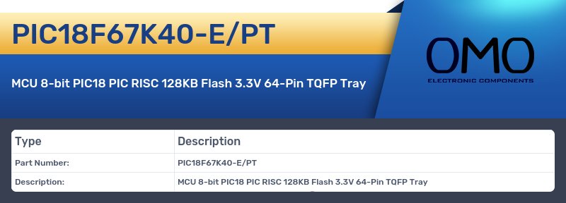 PIC18F67K40-E/PT