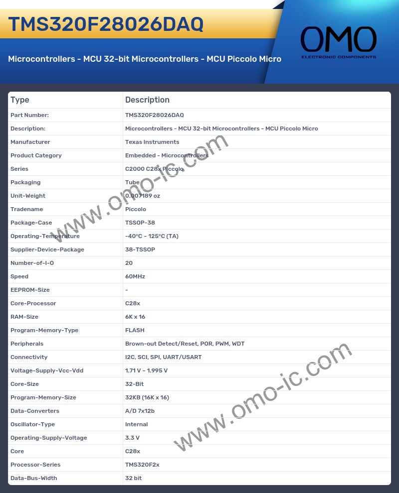 TMS320F28026DAQ