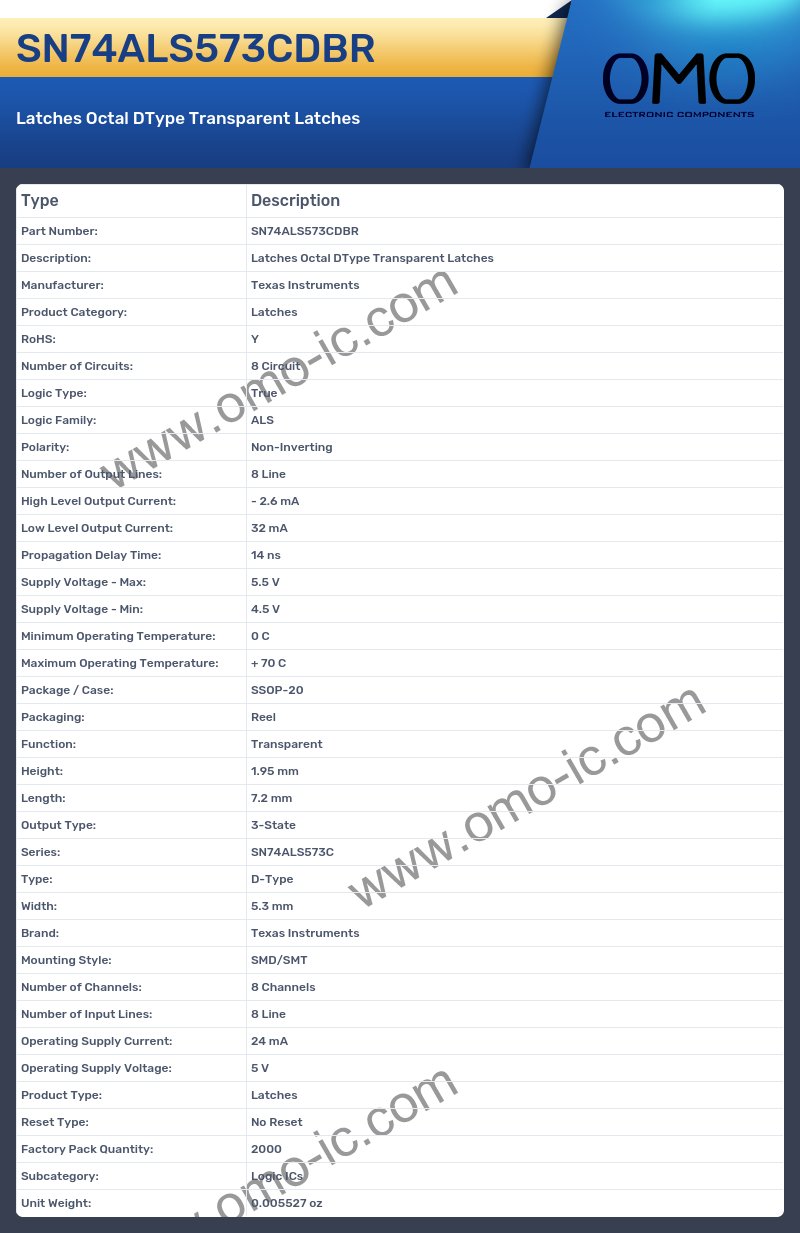 SN74ALS573CDBR
