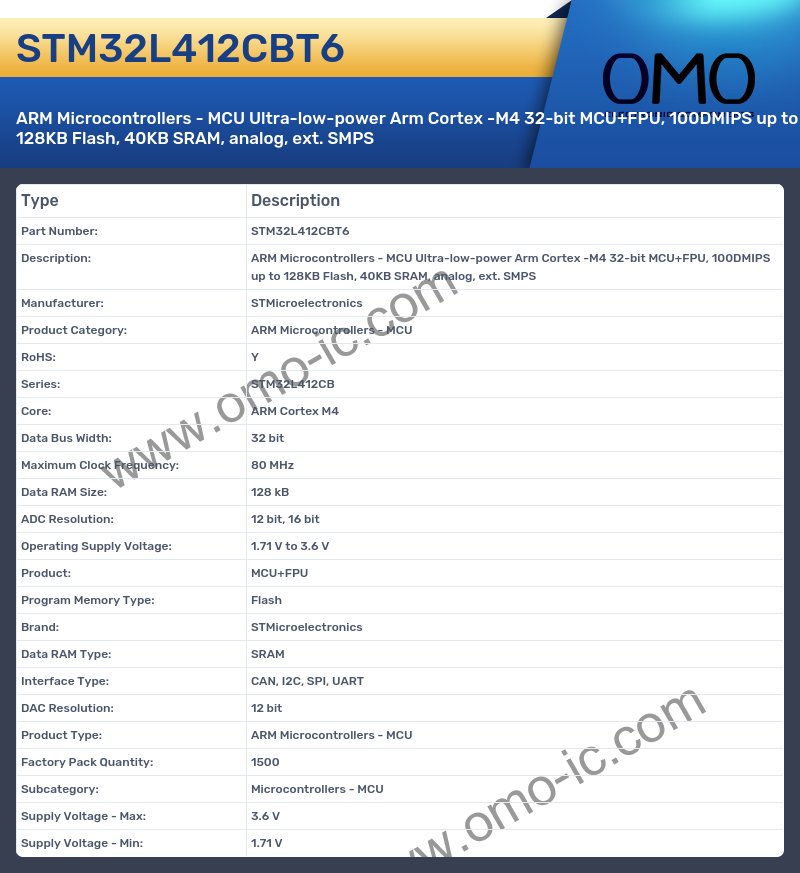 STM32L412CBT6