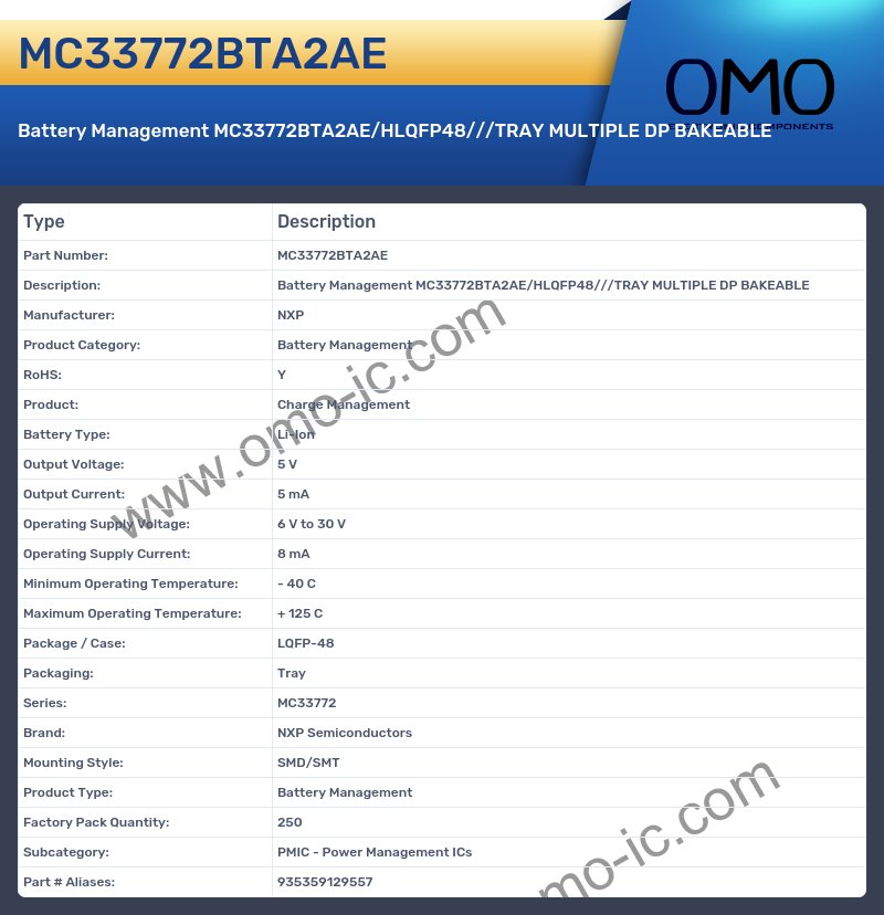 MC33772BTA2AE