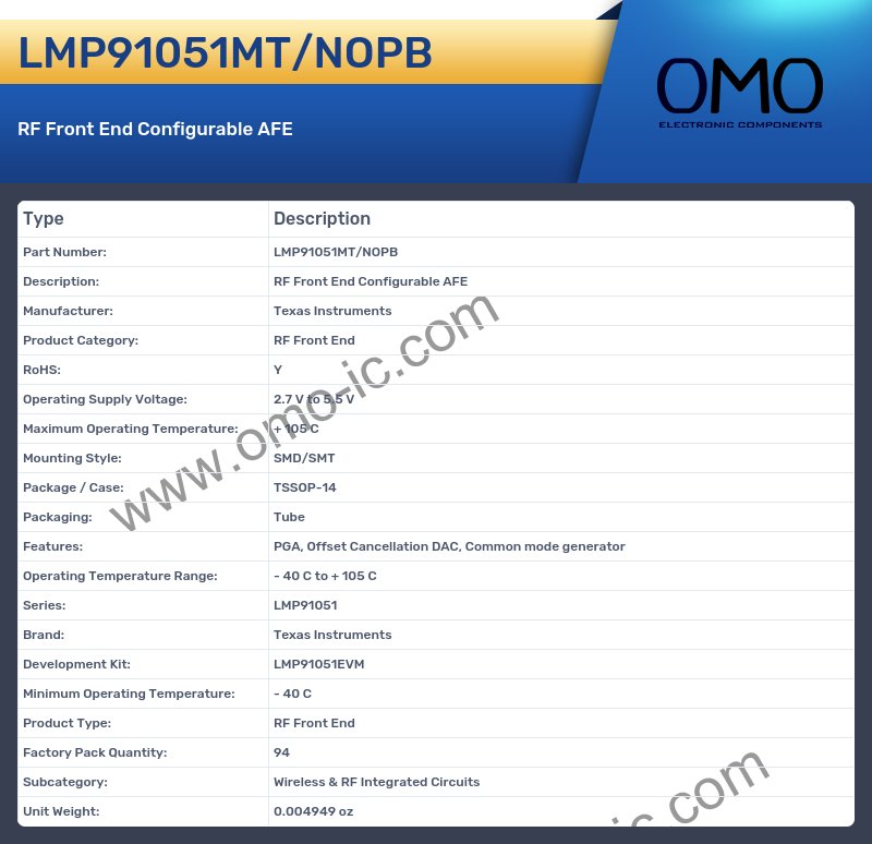 LMP91051MT/NOPB