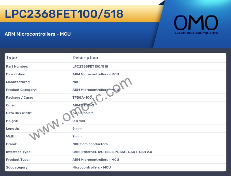 LPC2368FET100/518