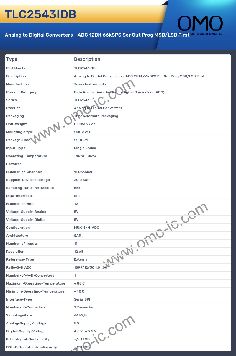 TLC2543IDB