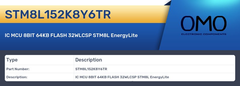 STM8L152K8Y6TR