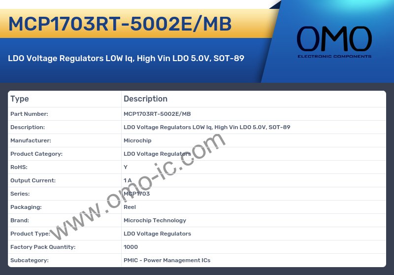MCP1703RT-5002E/MB