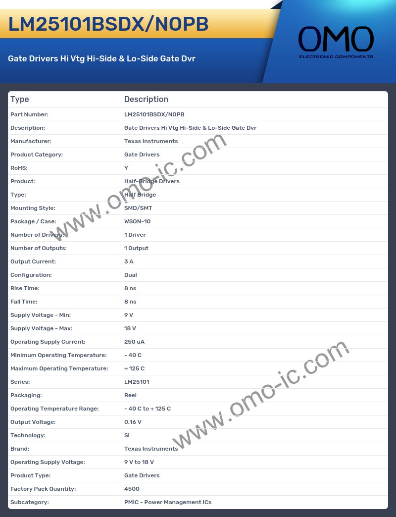 LM25101BSDX/NOPB