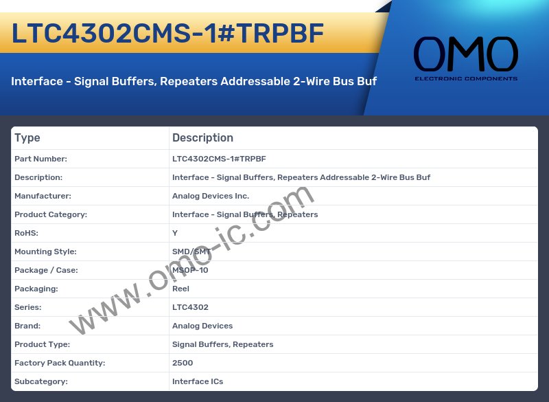 LTC4302CMS-1#TRPBF