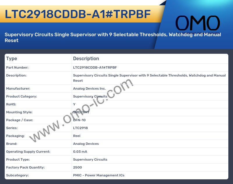 LTC2918CDDB-A1#TRPBF