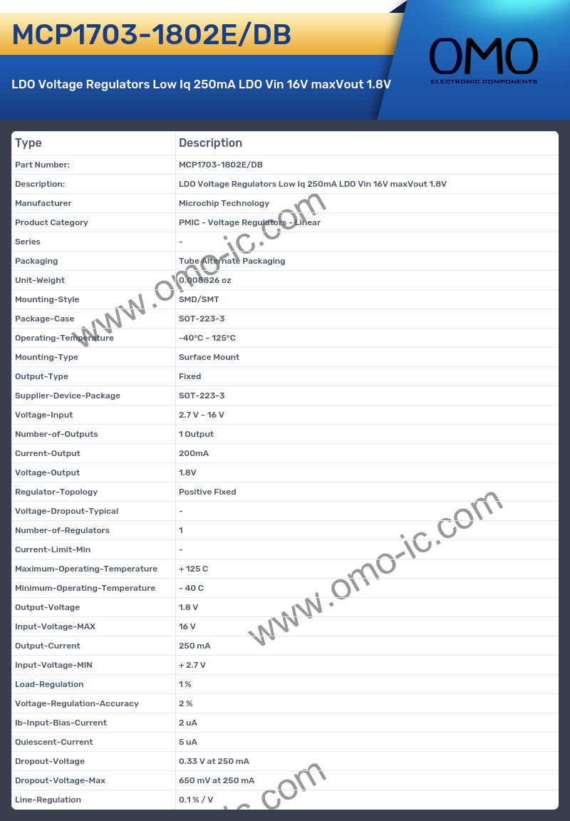MCP1703-1802E/DB