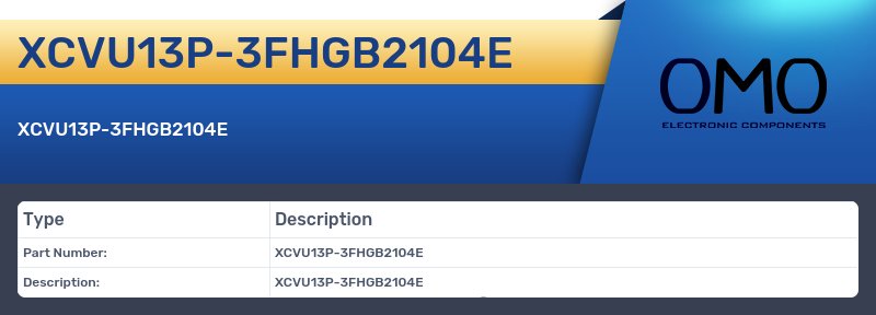XCVU13P-3FHGB2104E