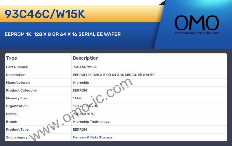 93C46C/W15K