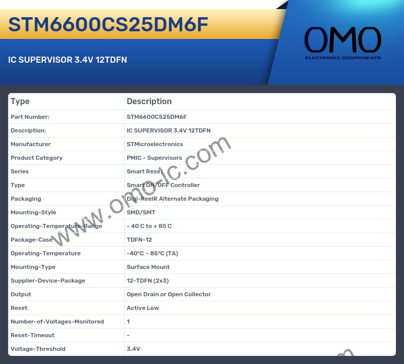 STM6600CS25DM6F