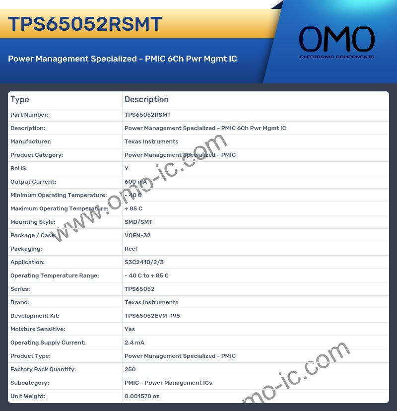 TPS65052RSMT