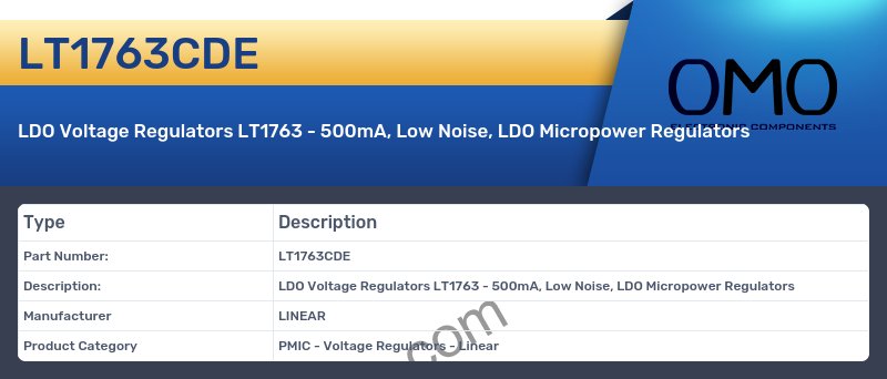 LT1763CDE