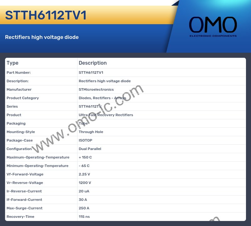 STTH6112TV1