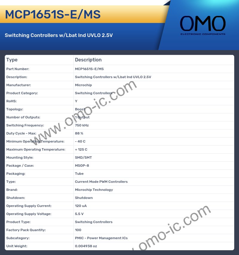 MCP1651S-E/MS
