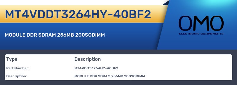MT4VDDT3264HY-40BF2