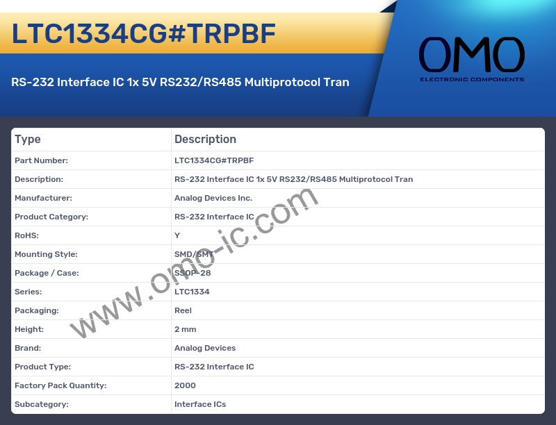 LTC1334CG#TRPBF