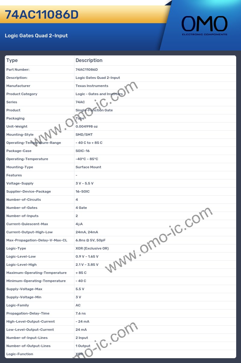74AC11086D