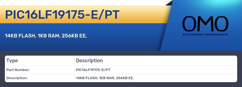 PIC16LF19175-E/PT