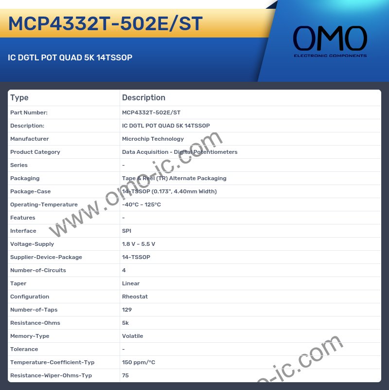 MCP4332T-502E/ST