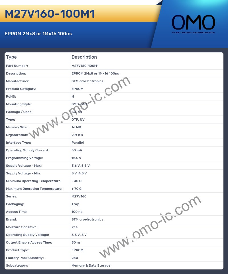 M27V160-100M1