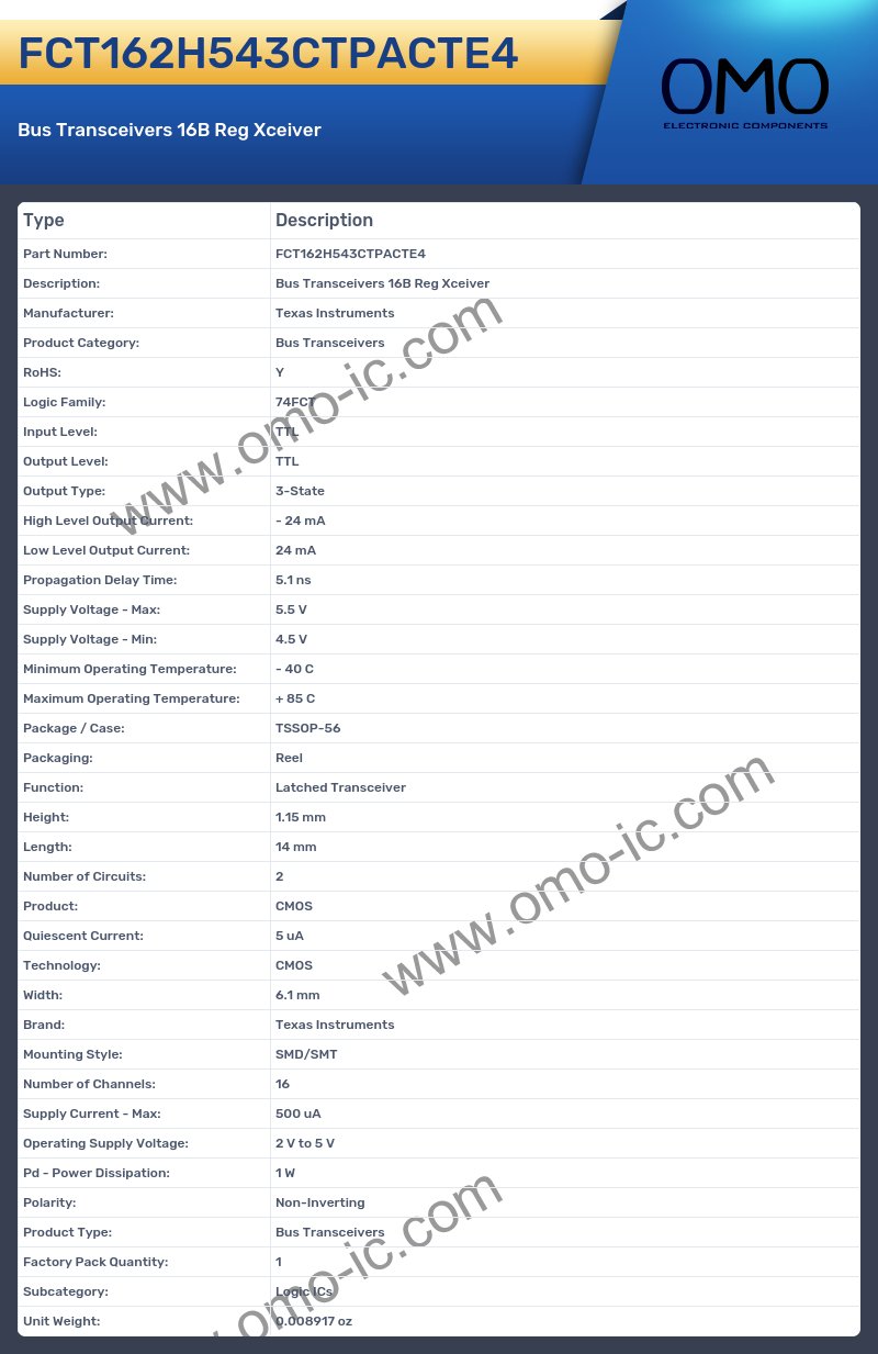 FCT162H543CTPACTE4