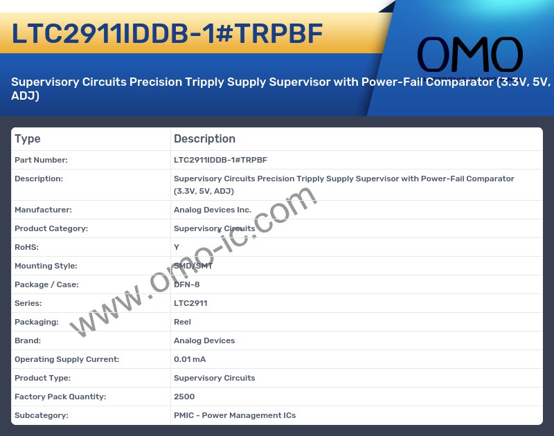 LTC2911IDDB-1#TRPBF