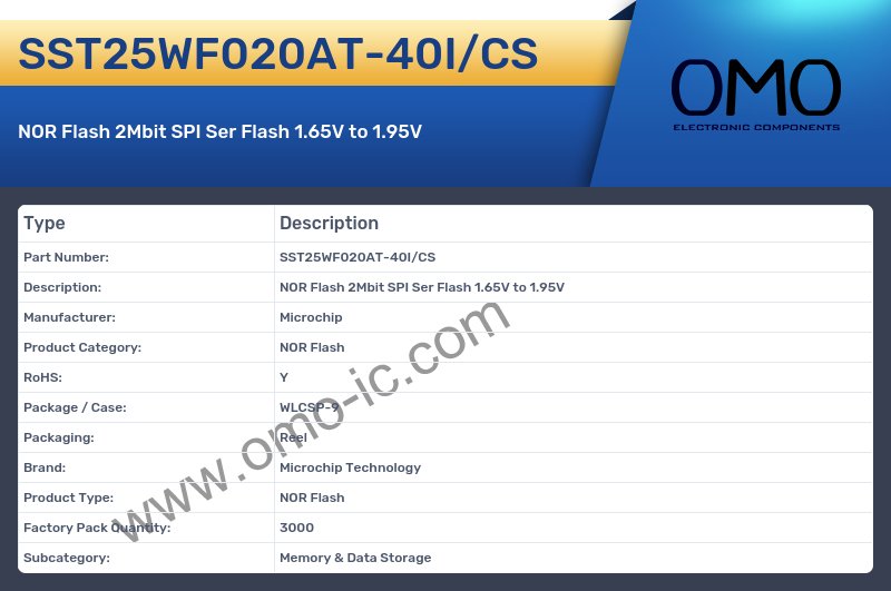SST25WF020AT-40I/CS