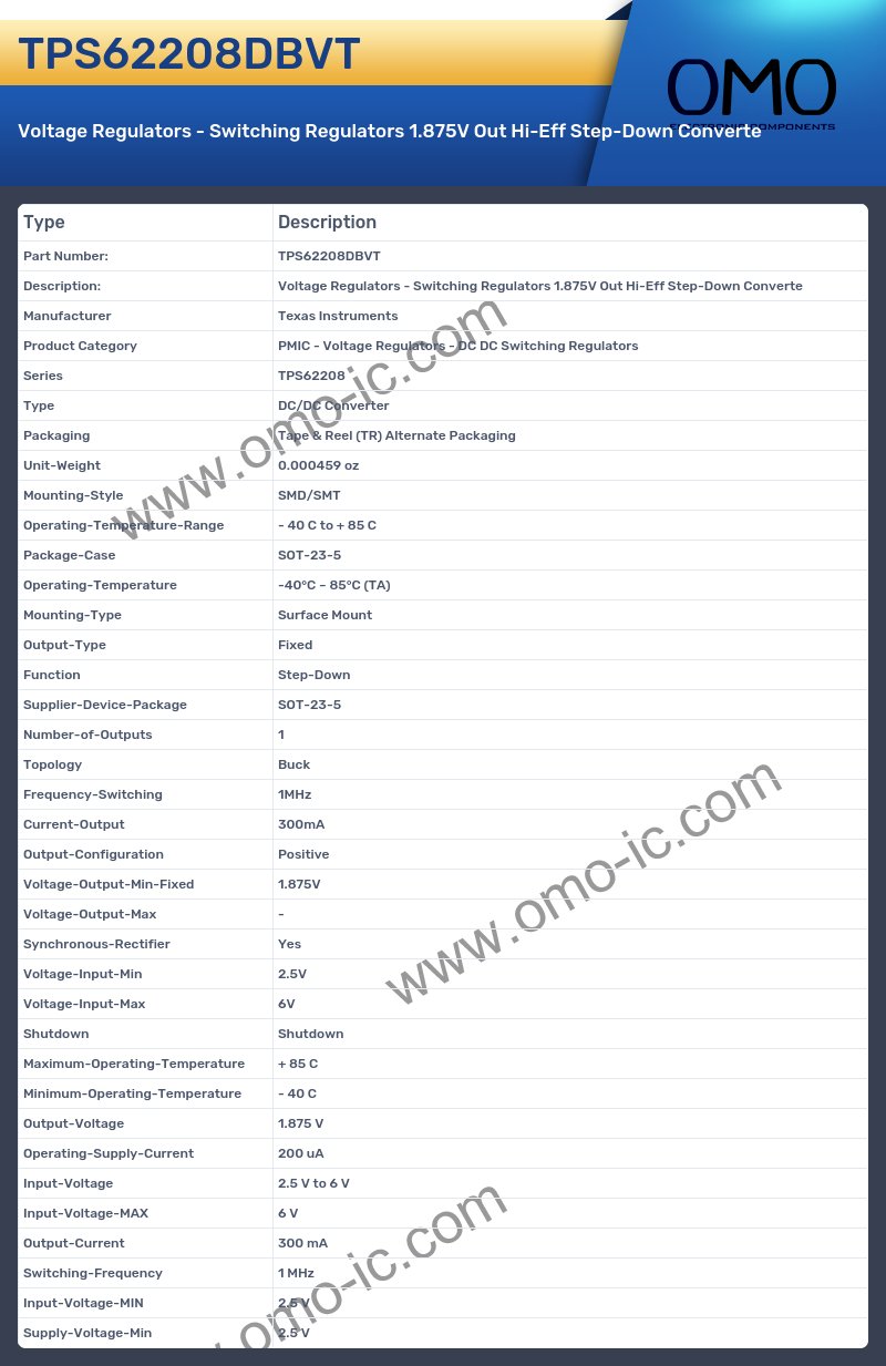 TPS62208DBVT