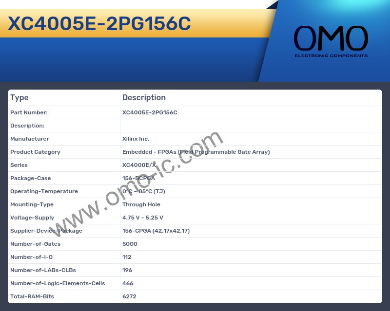 XC4005E-2PG156C