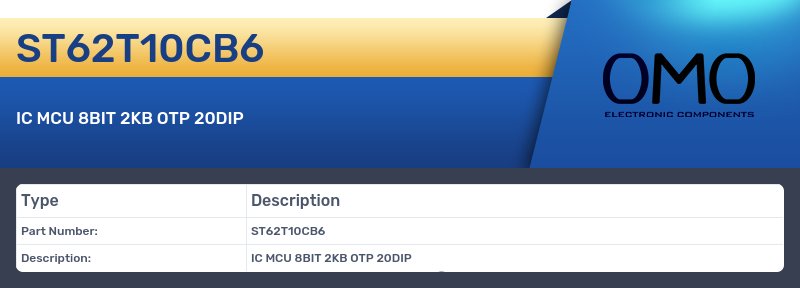 ST62T10CB6