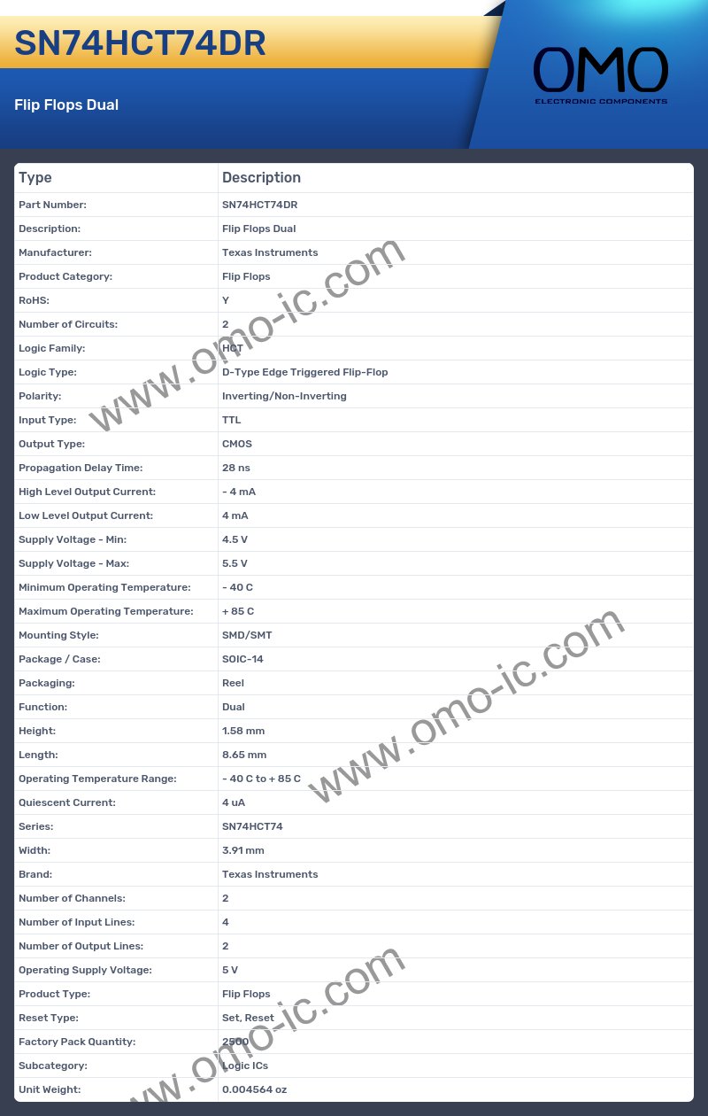 SN74HCT74DR