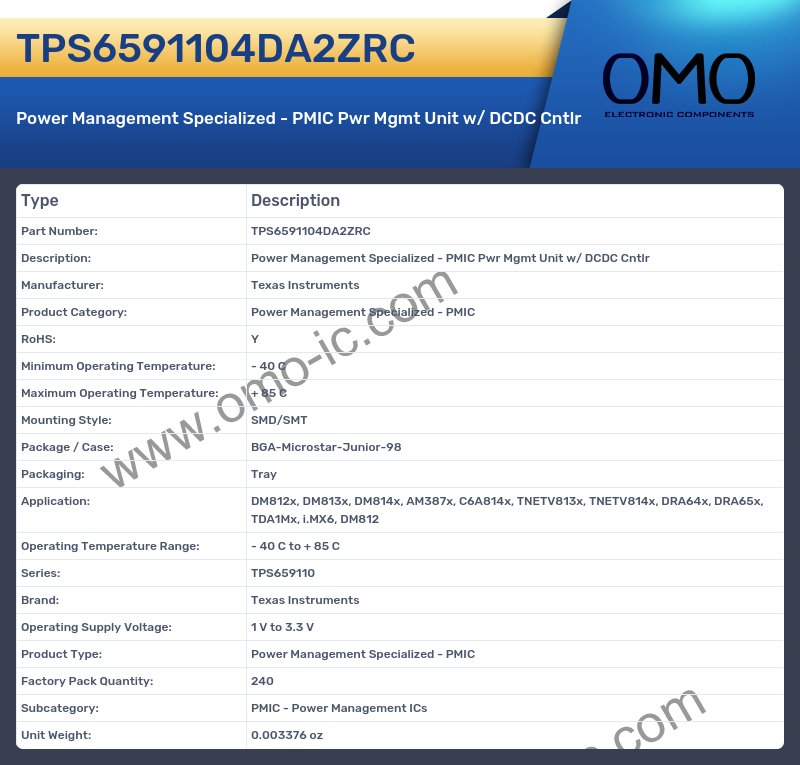 TPS6591104DA2ZRC